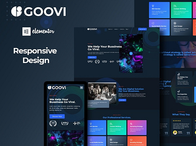 Goovi design illustration ui vector webdesign webdesigner website website design