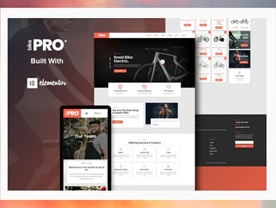 BikePro branding design designer designs ui ux web webdesign webdesigner website