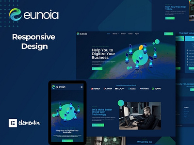Euonia branding design designer designs ui ux web webdesign webdesigner website