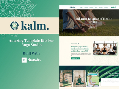 Kalm app design designer designs ui ux web webdesign webdesigner website