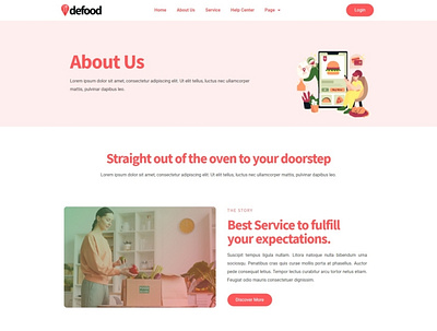 Defood app design designer designs ui ux web webdesign webdesigner website