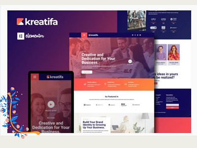 Kreatifa design designer designs ui ux web webdesign webdesigner website wordpress wordpress design