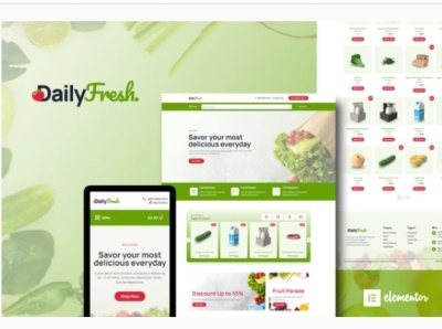 DailyFresh design designer designs ui ux web webdesign webdesigner website wordpress design