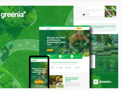 Greenia design designer designs ui ux web webdesign webdesigner website wordpress design