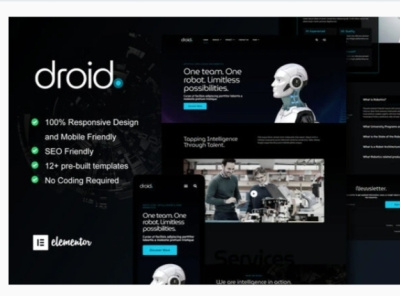 Droid design ui ux web webdesign webdesigner website
