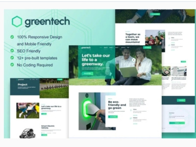 Greentech design ui ux web webdesign webdesigner website