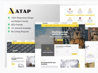 Atap design ui ux web webdesign webdesigner website