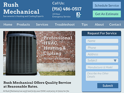 HVAC Website