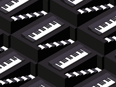 Keyboards Zone | Isometric Graphics Series