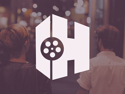 IndieHouse Logo film independent film indie logo movie movies reel