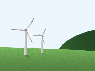 CSS Animated Windmill