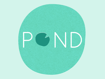 Pond Icon branding icon lily lilypad pond quicksand self identity