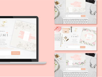 YUMI | Branding, UI Elements