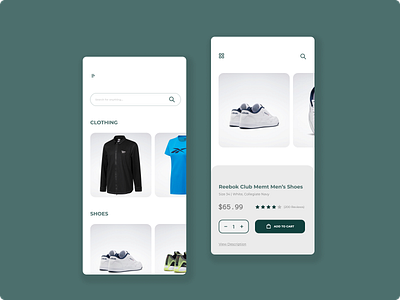 Ecommerce App Design