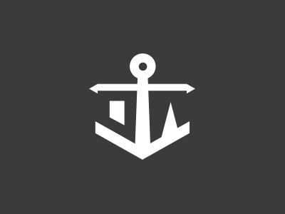 Design & Anchor anchor design and anchor logo negative space yshanti
