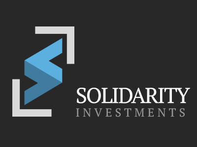 Solidarity Investments Logo branding finance investment logo