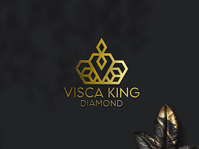 visca king dimond branding design forsale graphic design icon illustration illustrator logo monogram logo vector