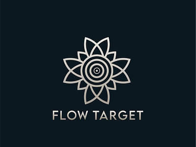 flow target logo awesome logo banner branding business card design flower graphic design icon illustration logo logo company logo design mascot monogram logo new logo stationery style symbol typography vector