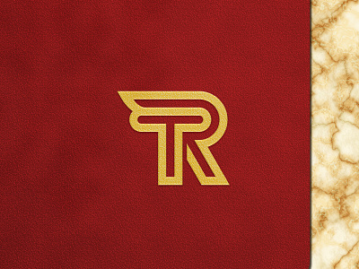 logo tr branding businesscard design graphic design icon illustration logo logo r logo tr monogram stationery symbol typography vector