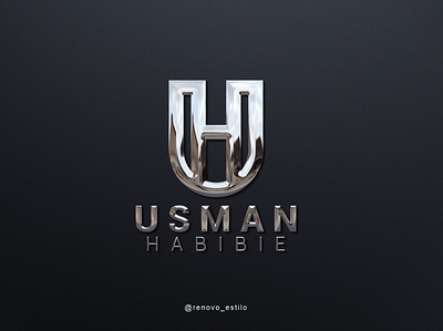 Logo UH 3d branding business company design fashion graphic design icon illustration lenovoestilo logo logotype newlogo realestate renovoestilo typography vector