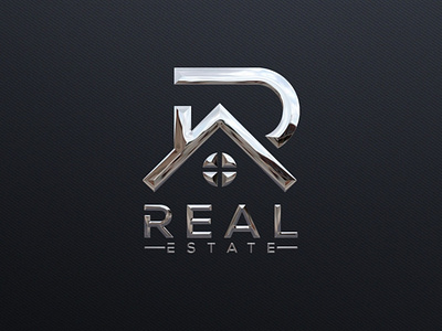 Logo Real Estate 3d branding business company design fashion graphic design icon illustration lenovoestilo logo logotype logotyperealestate new logo realestate renovo estilo style typography vector