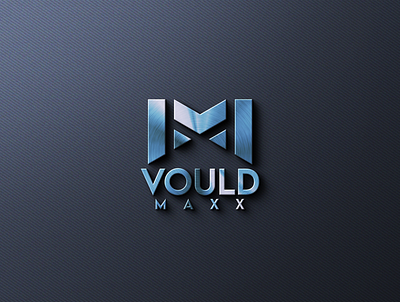 logo VM 3d animation branding graphic design logo motion graphics typography ui