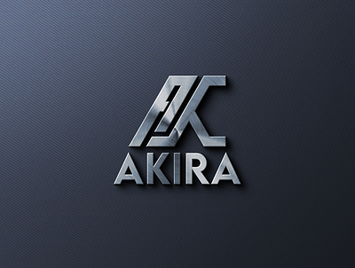 logo AK 3d animation branding design graphic design icon illustration logo motion graphics typography ui ux vector