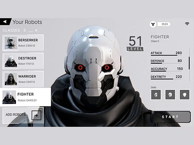 Destiny 3d animation destiny destiny game destiny2 exo game game art game dev game website gaming landing motion design nft robot ui ui design virtual reality website design