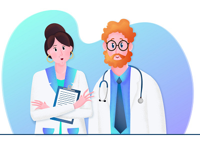 Doctors adobe illustrator doctor doctors illustration medicine vector vectorart
