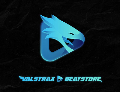 LOGO for beatstore adobe illustrator beatstore design dragon logo music play vector vectorart