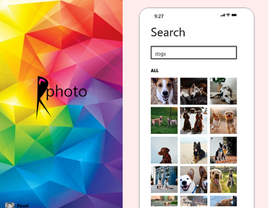 Photo store mobile app