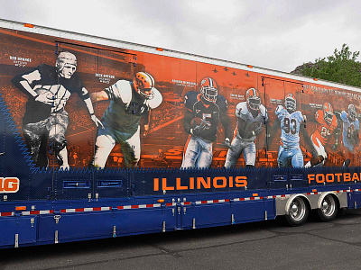 2012 Illinois Football Equipment Trailer