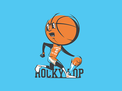 Basketball head - Tennessee