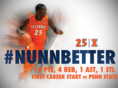 #NunnBetter basketball fighting illini illini illinois nunn uofi