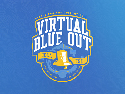 UCLA v USC virtual blue out football ucla usc virtual