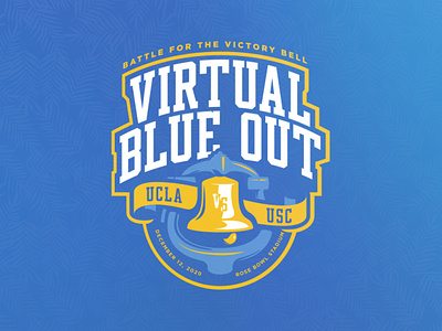 UCLA v USC virtual blue out