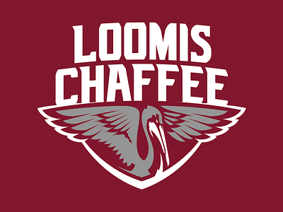 Loomis Chaffee Rebrand - Primary logo pelican pelicans rebrand