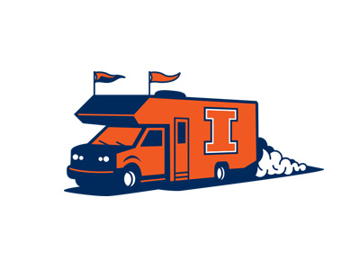 Illinois Caravan Logo illini illinois logo van