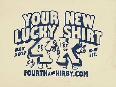 Your new lucky shirt! illini illinois illustration