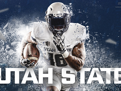 Utah State Poster aggies football poster schedule state utah