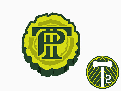 Portland Timbers 2 badge crest logo portland soccer timbers usl