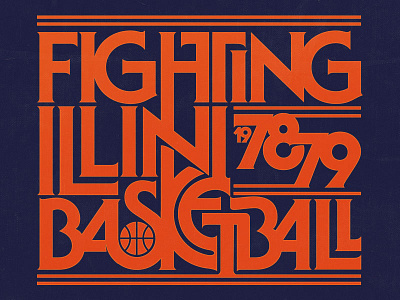 Fighting Illini Wordmark