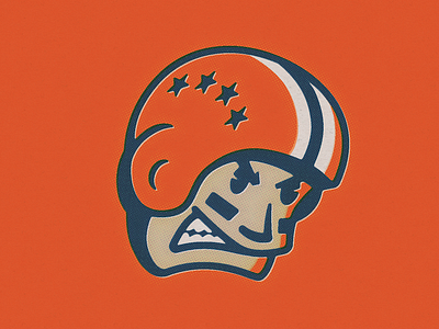 Old school football guy by Will Wyss on Dribbble