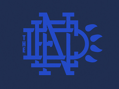 The Den Monogram bear den logo monogram