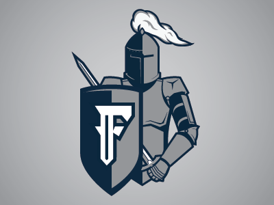 Fieldcrest Knights Mascot Logo