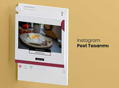 Instagram Post Design design instagram post recipe