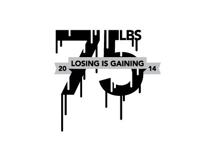 Losing is Gaining logo loss personal weight