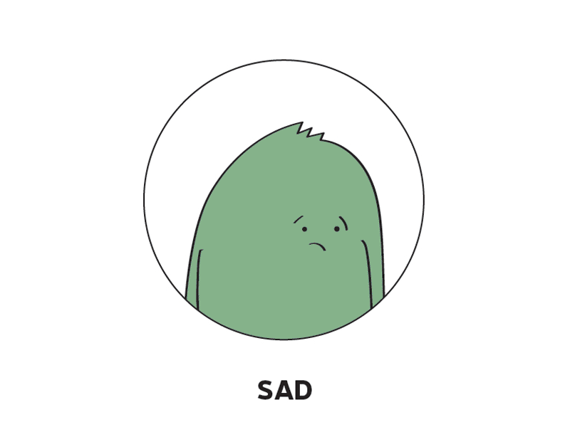 emotional creature creature etc. happy illustration sad vector