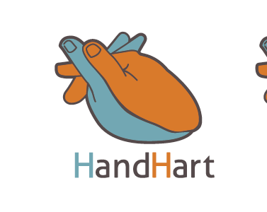 H&H art hands heart logo