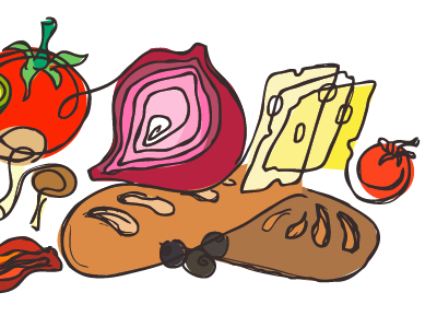 deli illustration deli illustration sammy veggies